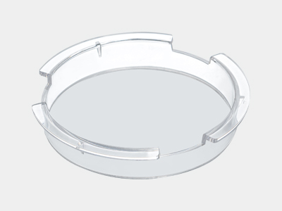 嵌入皿側(cè)面有三個開窗設(shè)計(jì)，方便實(shí)驗(yàn)時拿取和培養(yǎng)環(huán)境的氣體交換，也可用于標(biāo)準(zhǔn)移液器加/取液