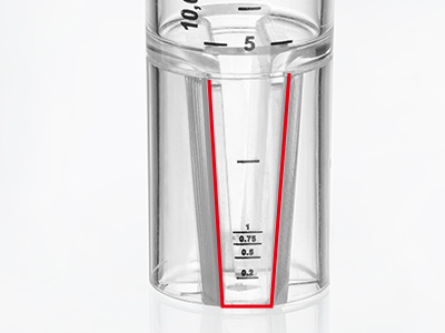 垂直結(jié)構(gòu)的膜設(shè)計，減少了濃差極化，加快樣品處理速度
