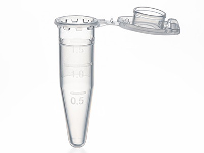 尖底，管體光滑、透明，刻度清晰，便于體積讀取