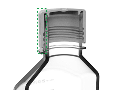 瓶蓋雙層防漏設(shè)計(jì)，密封性好