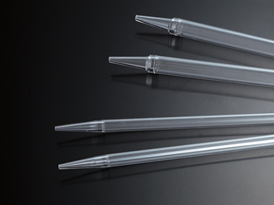 10.0mL、25.0mL、50.0mL和100.0mL 移液管管頭/管嘴采用超聲焊接方式與管體連接